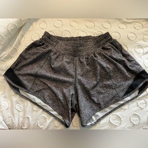 Lululemon Grey Hotty Hot Shorts, Size 6